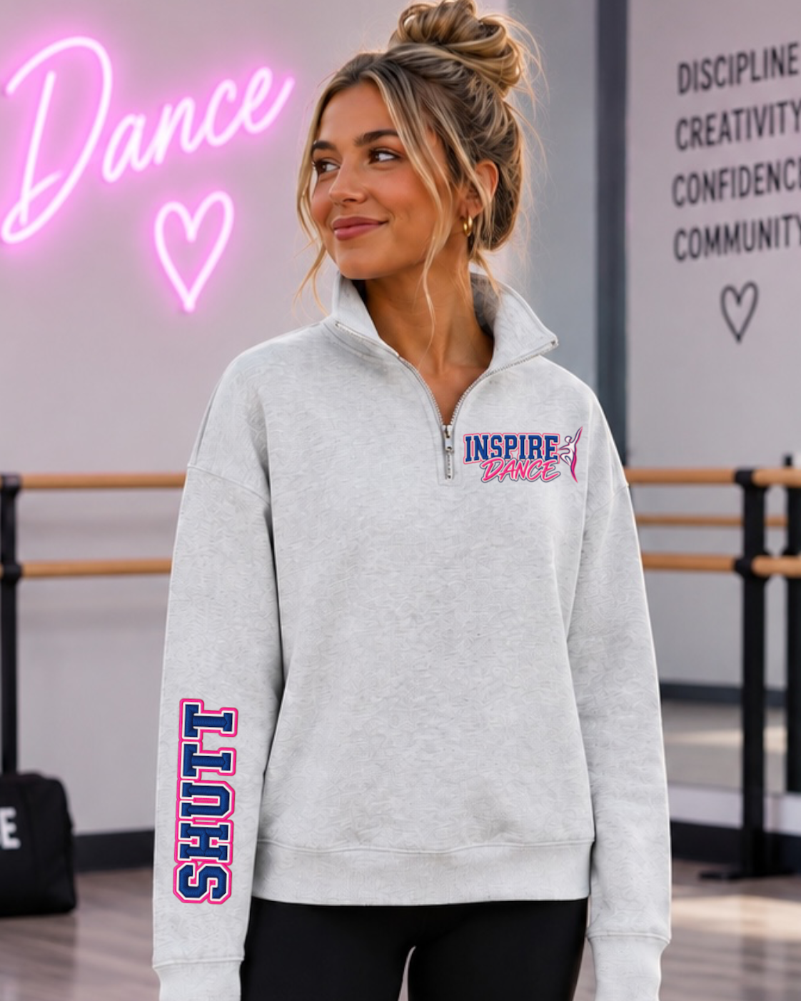 Inspire Dance Quarter Zip