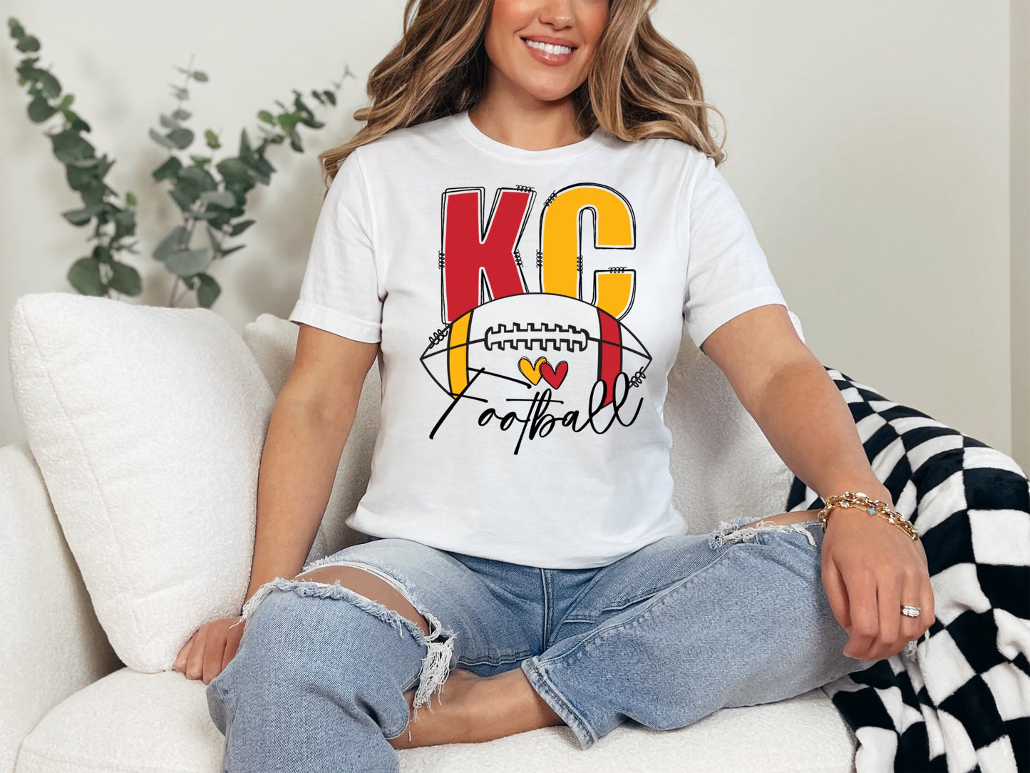KC Football Tee