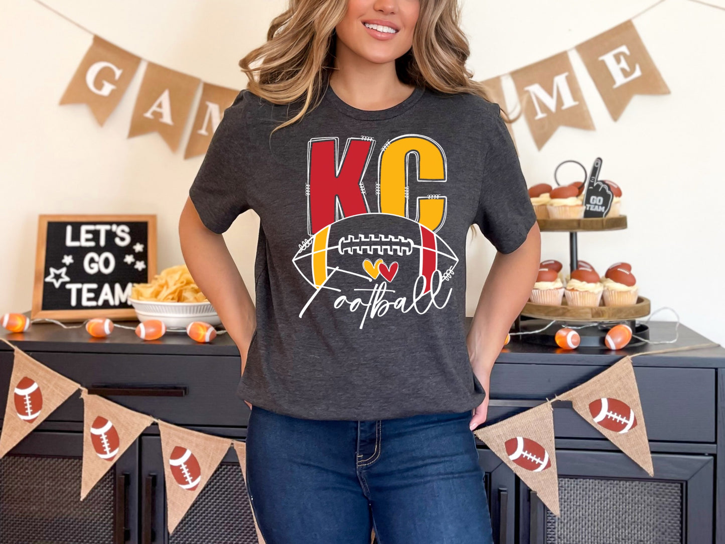 KC Football Tee