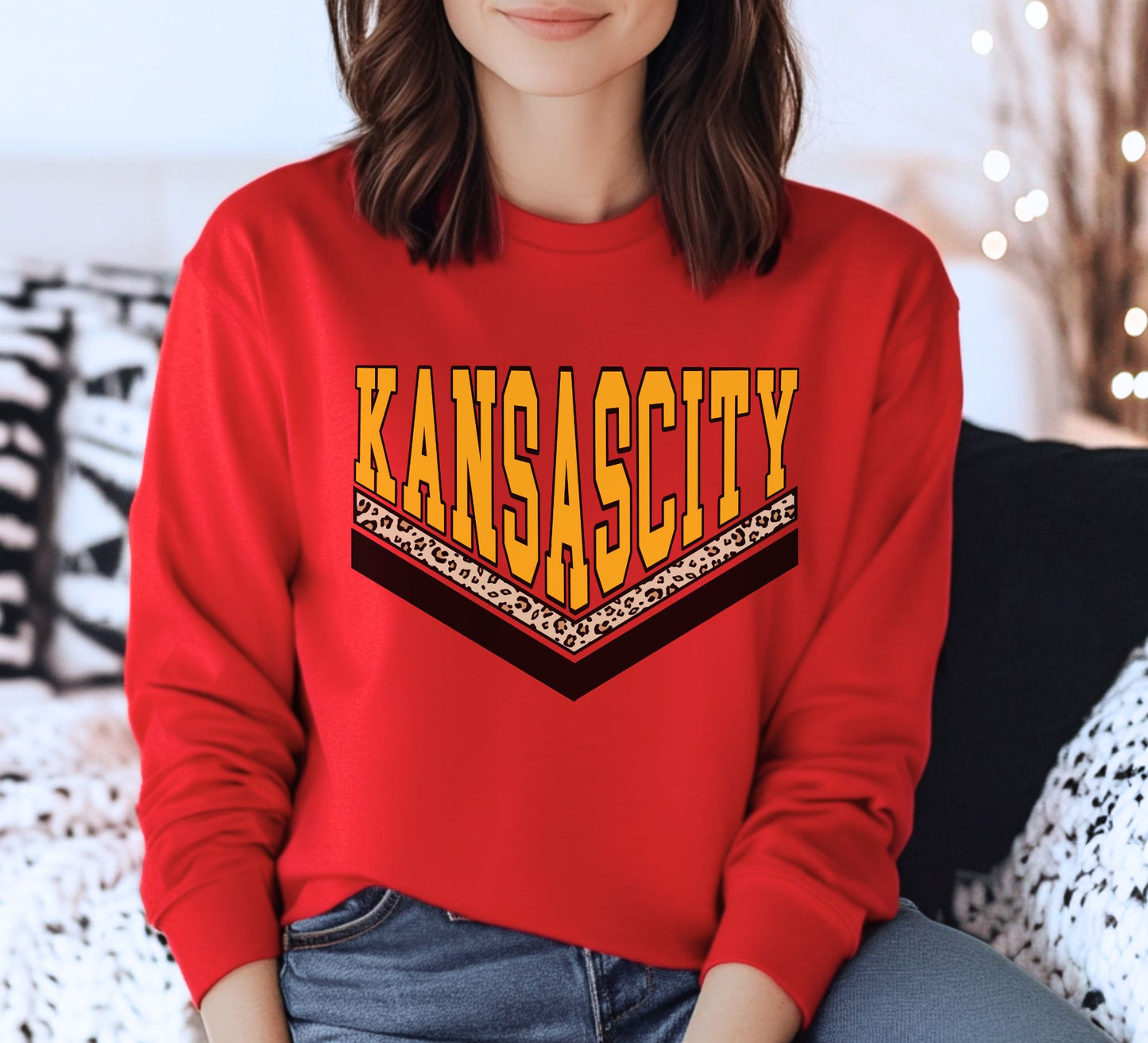 Kansas City Vintage Leopard Tee