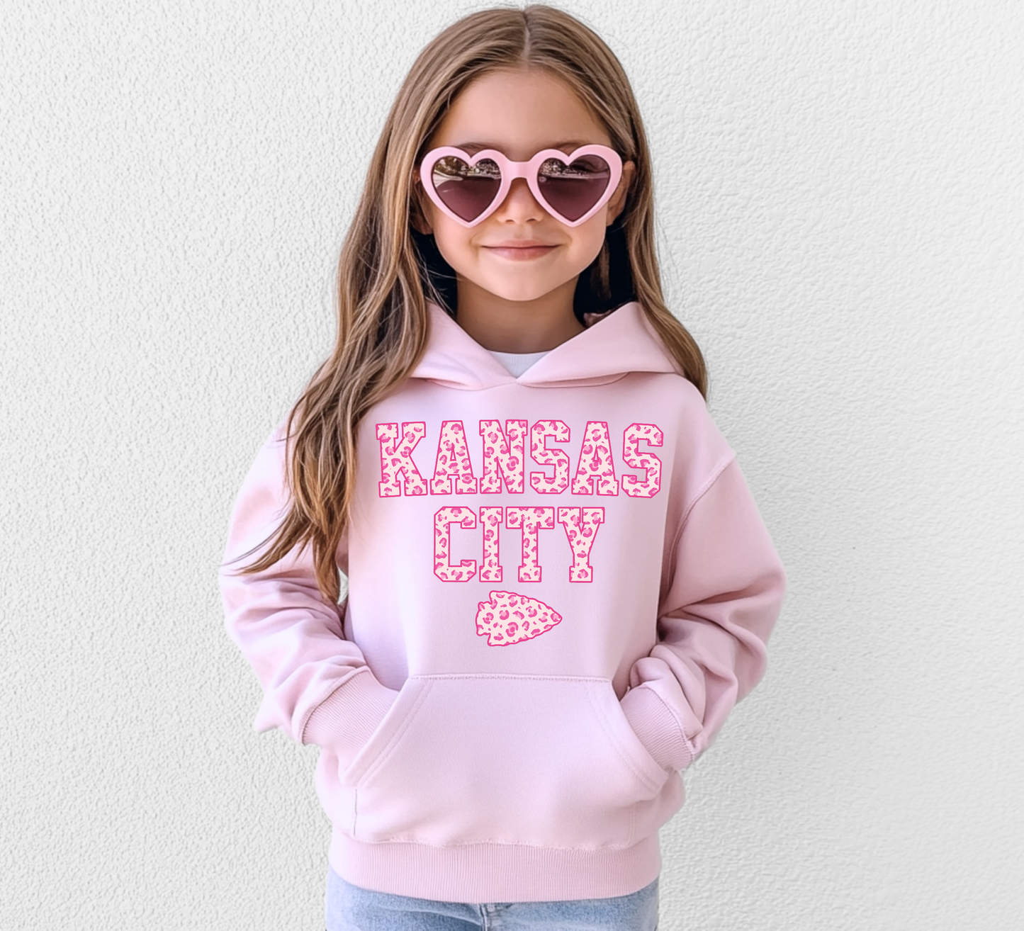Youth Kansas City Leopard Sweatshirt/Hoodie