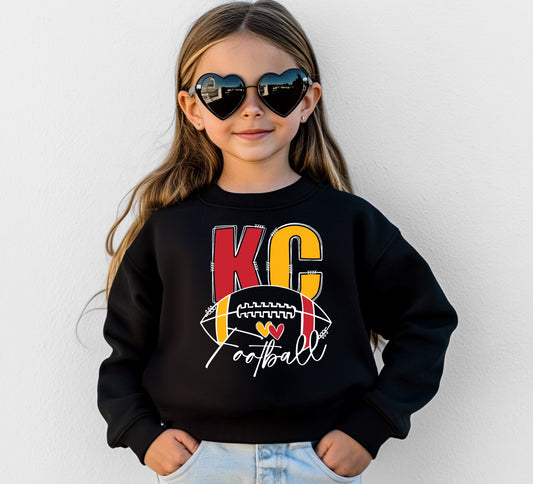 Youth KC Football Sweatshirt/Hoodie