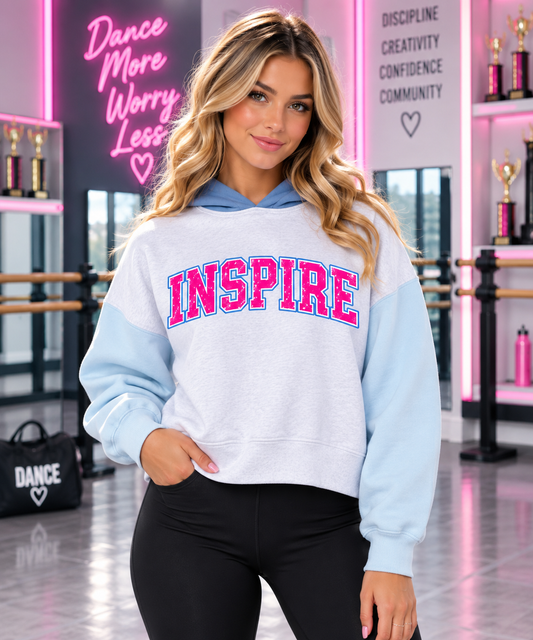 Inspire Crop Hoodie