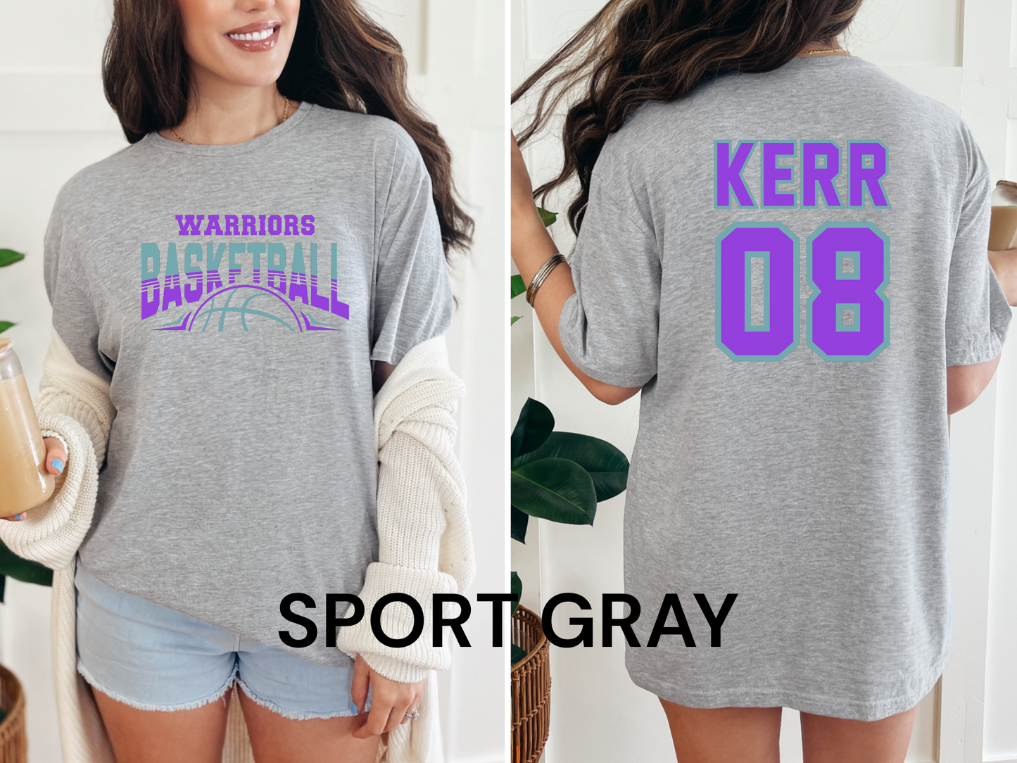 Warriors Basketball Black