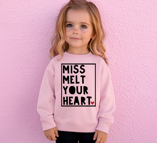 Youth/Toddler Miss Melt Your Heart