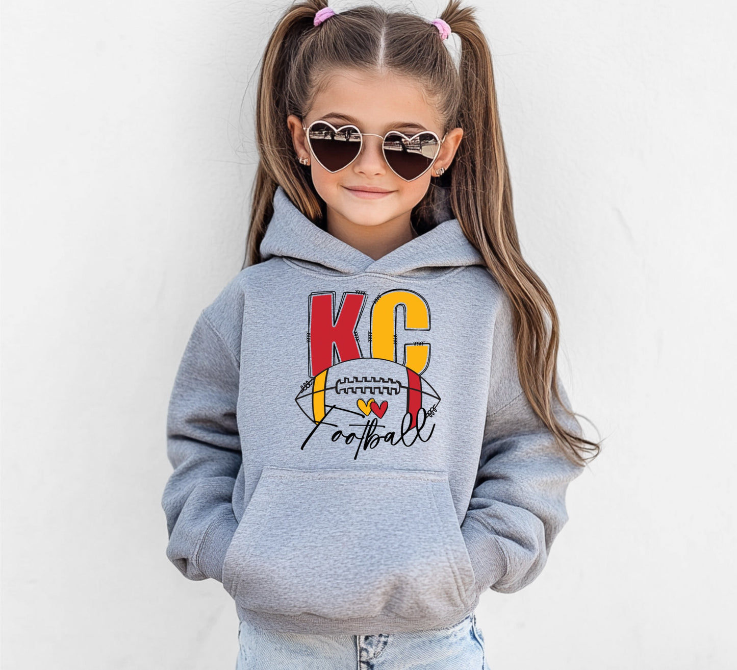 Youth KC Football Sweatshirt/Hoodie