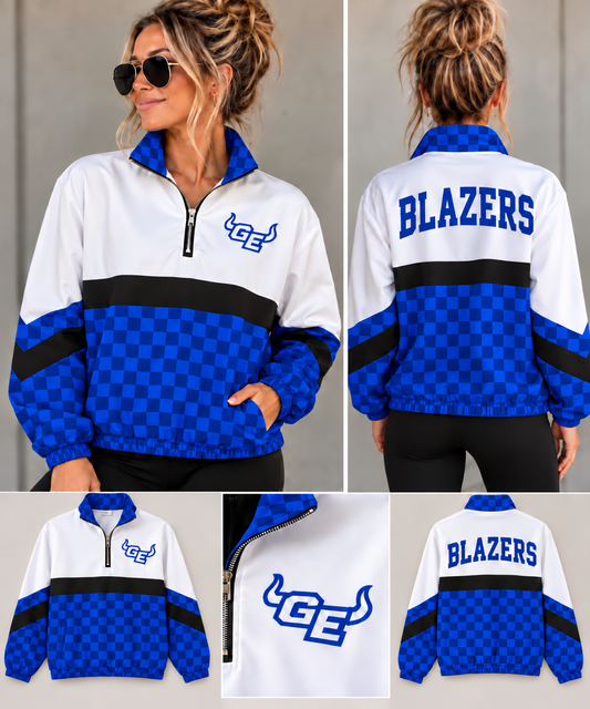 GE Checker Windbreaker Lined