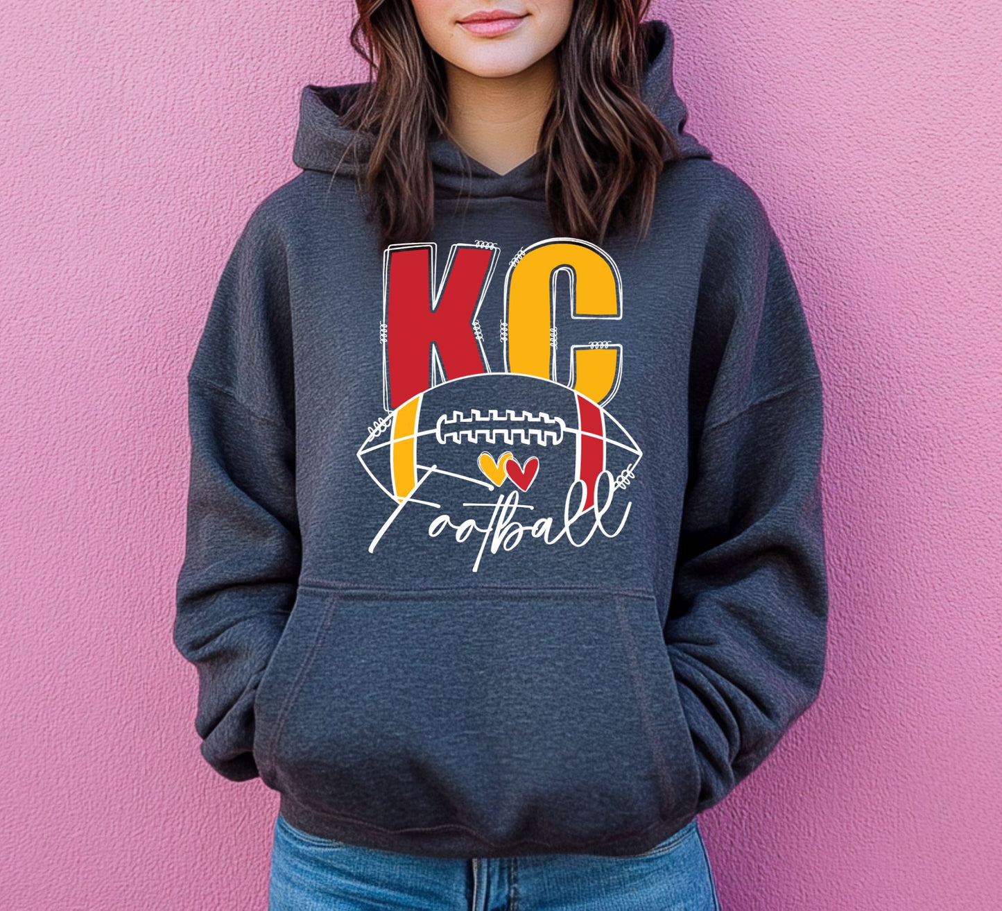 KC Football Sweatshirt/Hoodie