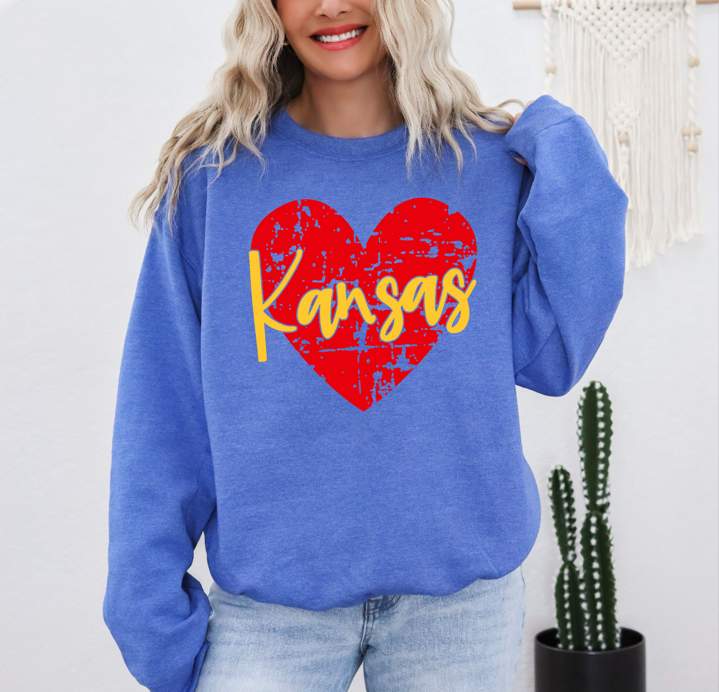 Kansas Heart Sweatshirt