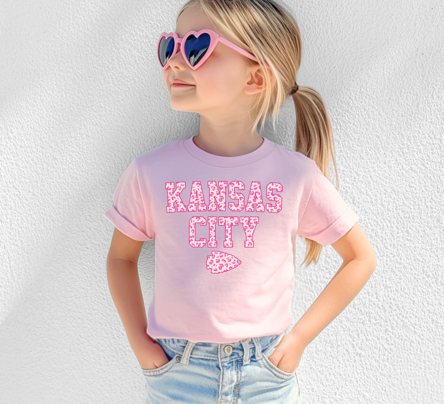 Youth Kansas City Leopard Tee