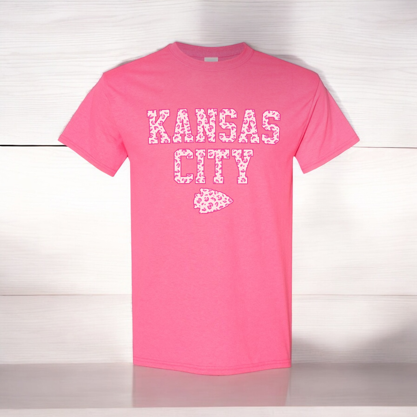 Youth Kansas City Leopard Tee