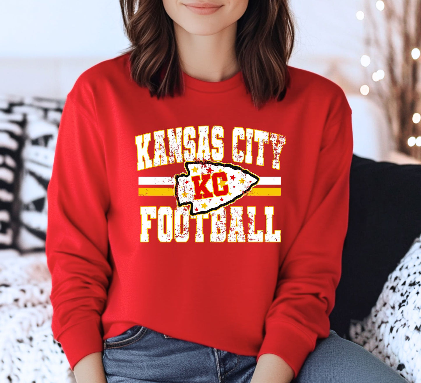 Kansas City Football Stars Tee