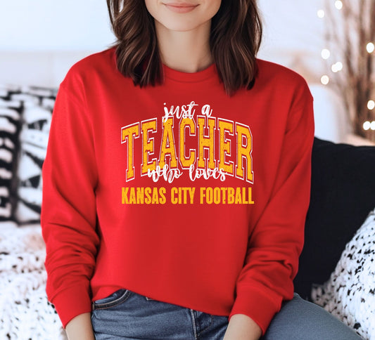 Teacher Loves KCFB Tee