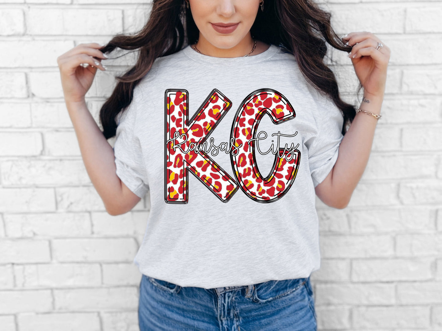 KC Kansas City Leopard Tee