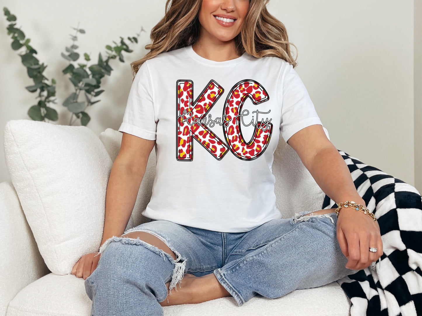 KC Kansas City Leopard Tee