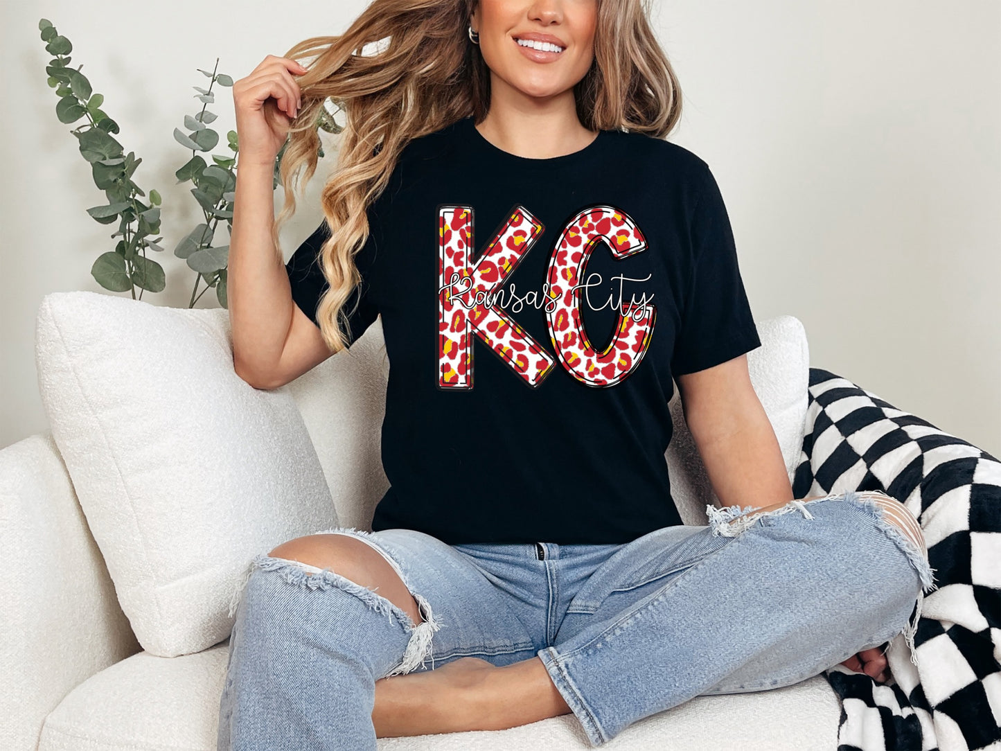KC Kansas City Leopard Tee