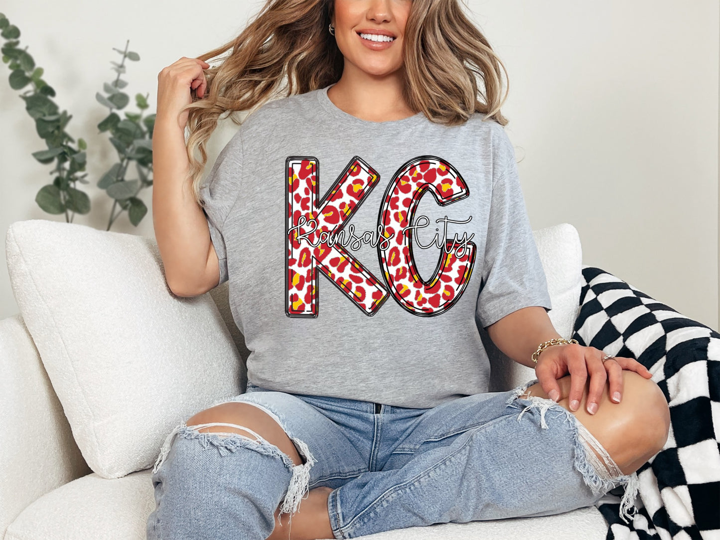 KC Kansas City Leopard Tee