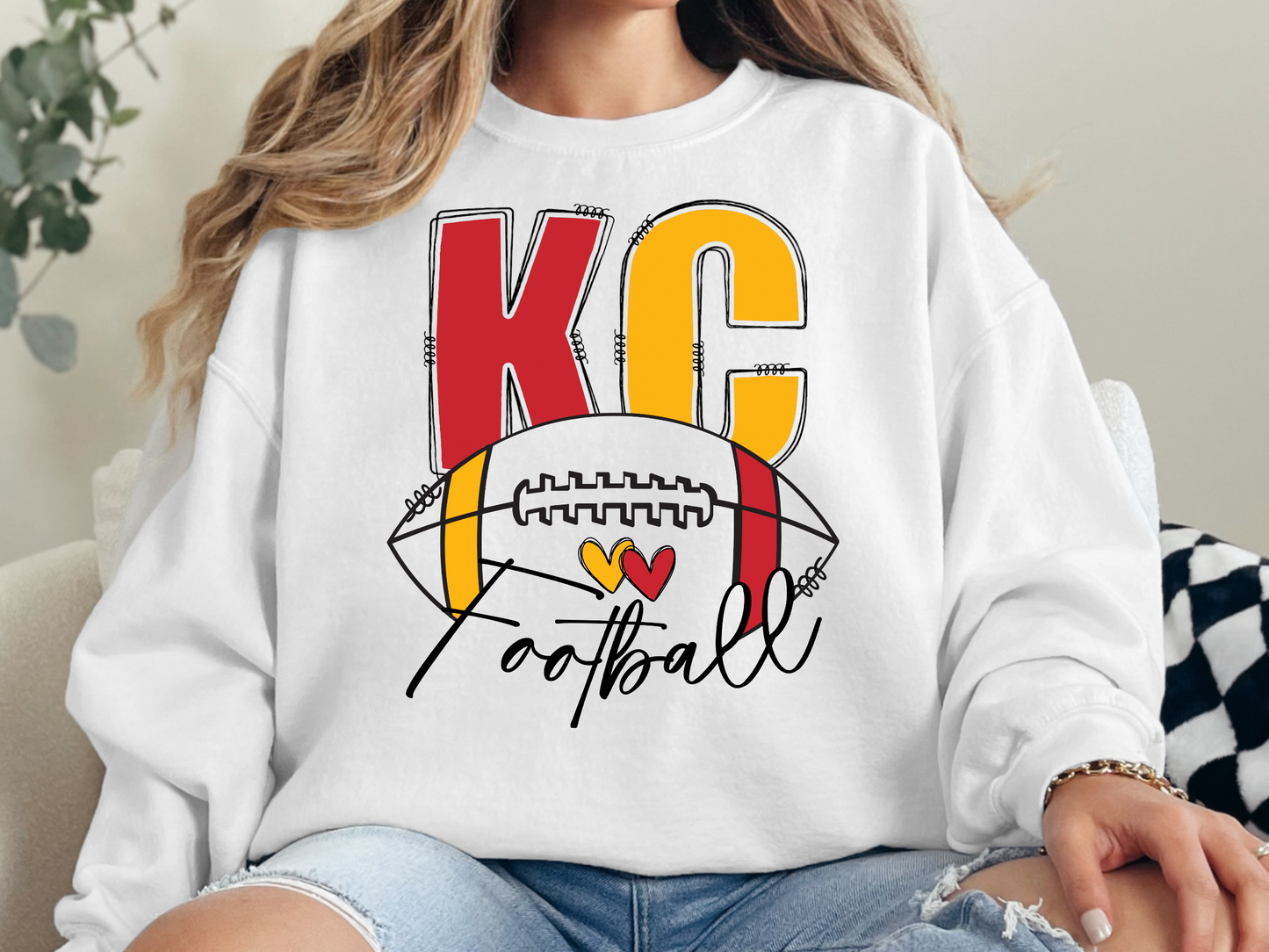 KC Football Sweatshirt/Hoodie