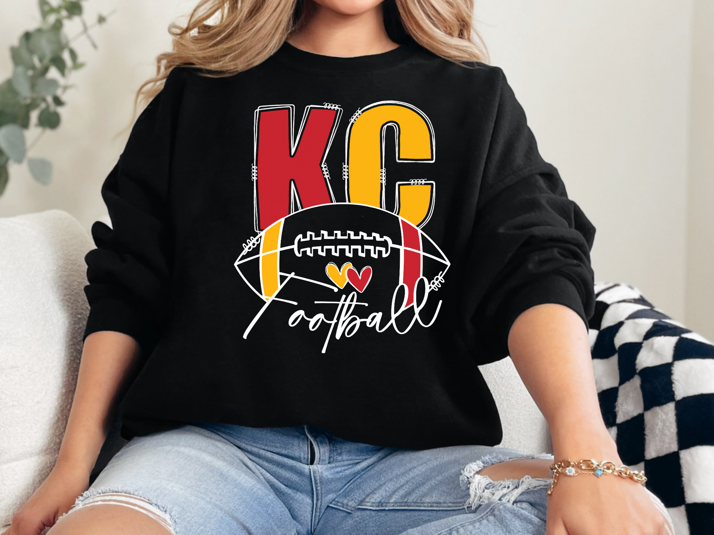 KC Football Sweatshirt/Hoodie