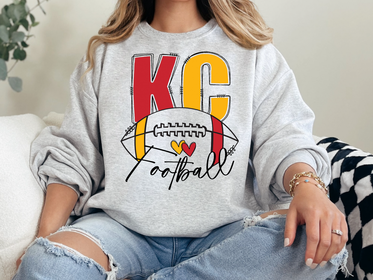 KC Football Sweatshirt/Hoodie