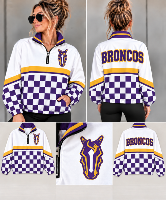 Spring Hill Checker Windbreaker Lined