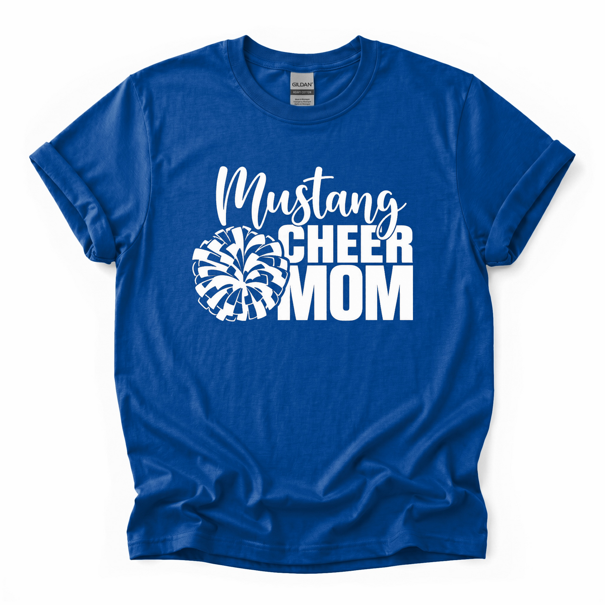 Mustang Cheer Mom Pom